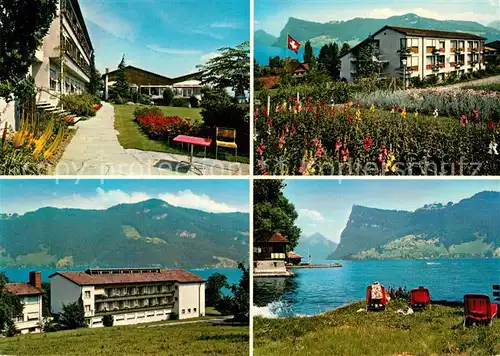 AK / Ansichtskarte Kastanienbaum Kurheim St Chrischona Vierwaldstaettersee Alpen Kastanienbaum