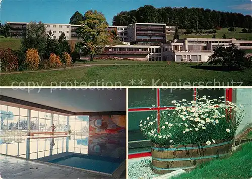 AK / Ansichtskarte Degersheim_SG Kurhaus und Bad Sennrueti Hallenbad Degersheim SG