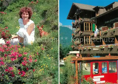 AK / Ansichtskarte Wengen_BE Familienhotel Edelweiss Wandergebiet Eiger Moench und Jungfrauregion Wengen_BE