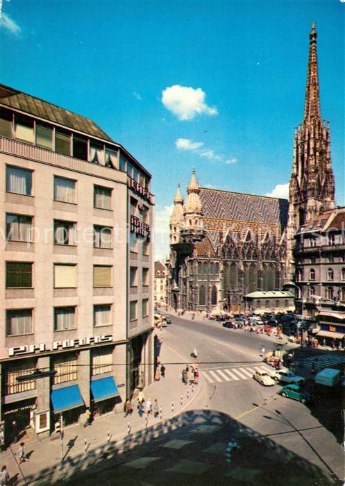 Ak Ansichtskarte Wien Cafe Restaurant Im Haas Haus Stephansplatz