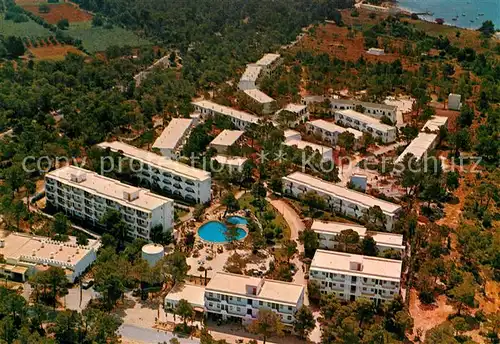 AK / Ansichtskarte Santa_Eulalia_del_Rio Urbanizacion Cala Pada vista aerea Santa_Eulalia_del_Rio