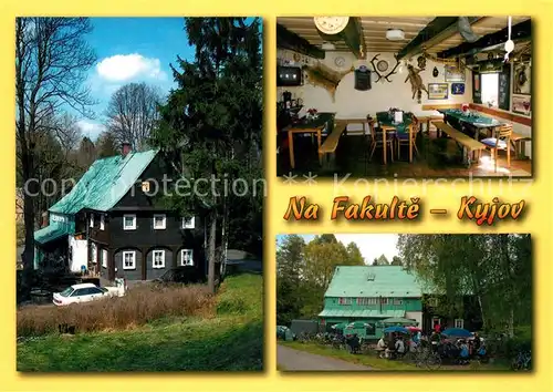 AK / Ansichtskarte Krasna_Lipa Rekreacni chata Na Fakulte Krasna Lipa