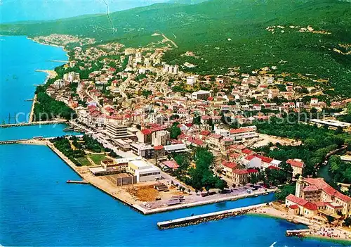 AK / Ansichtskarte Crikvenica_Kroatien Fliegeraufnahme Crikvenica Kroatien