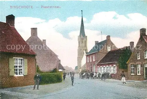 AK / Ansichtskarte Bixschoote Plaatstraat Bixschoote