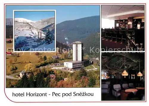 AK / Ansichtskarte Pec_pod_Snezkou Hotel Horizont Bar Gastraum Pec_pod_Snezkou