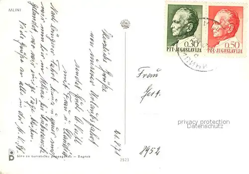 AK / Ansichtskarte Mlini Panorama Teilansichten Mlini