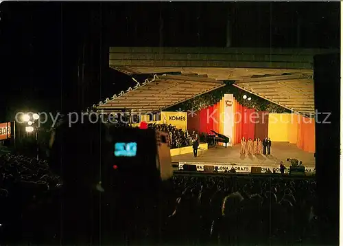 AK / Ansichtskarte Zielona_Gora Amfiteatr w czasie Festiwalu Piosenki Radzieckiej Zielona Gora