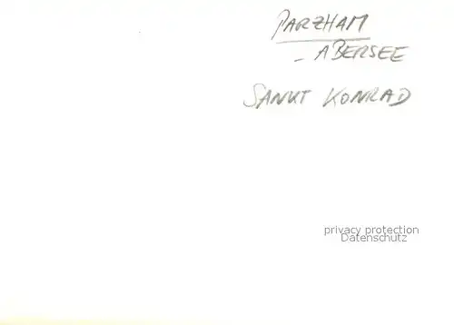 AK / Ansichtskarte Parzham_Niederbayern Sankt Konrad Kirche Inneres Parzham Niederbayern