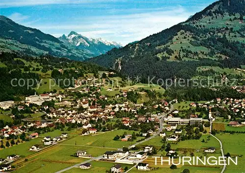 AK / Ansichtskarte Thueringen_Vorarlberg Fliegeraufnahme mit Zitterklapfen Thueringen Vorarlberg