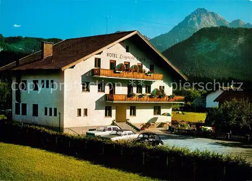 AK / Ansichtskarte Lechaschau Hotel Cafe Leuprecht Lechaschau