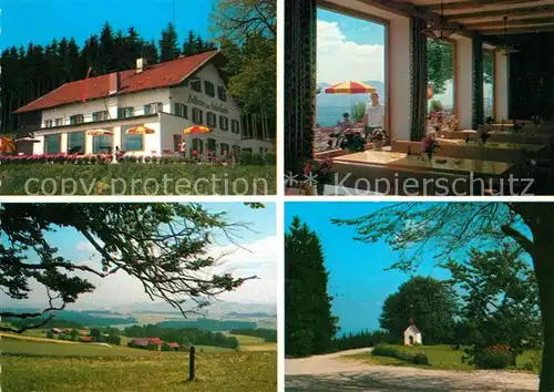 AK / Ansichtskarte Obertrum_See Gasthaus Kaiserbuche Haunsberg Obertrum See