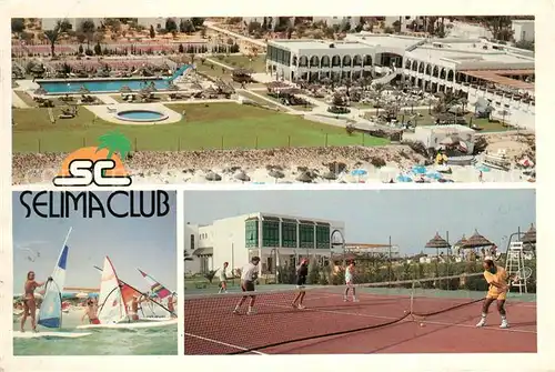 AK / Ansichtskarte El Kantaoui Hotel Selima Club Surfen Tennisplatz El Kantaoui