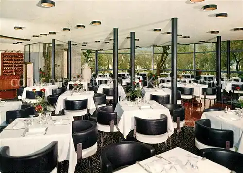 AK / Ansichtskarte Brenzone_Lago_di_Garda Rely Hotel Speisesaal Brenzone_Lago_di_Garda