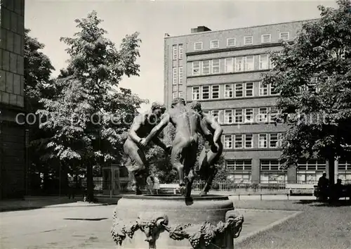 AK / Ansichtskarte Gliwice_Gleiwitz Tanczace Fauny Gliwice_Gleiwitz