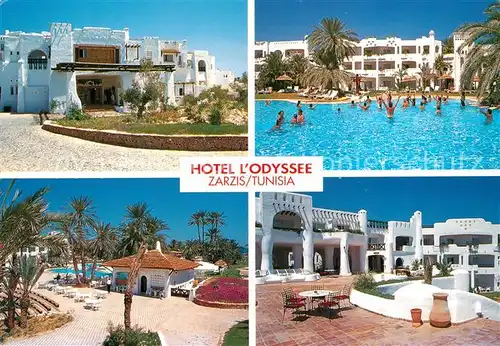 AK / Ansichtskarte Zarzis Hotel l Odyssee Piscine Zarzis
