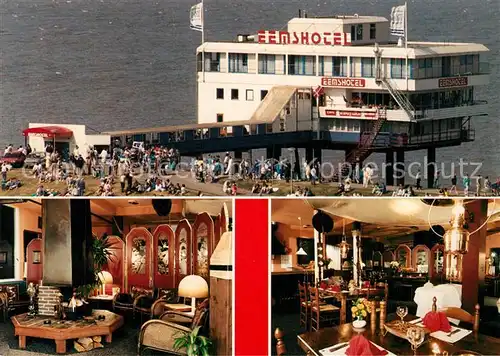 AK / Ansichtskarte Delfzijl Eemshotel Restaurant Delfzijl