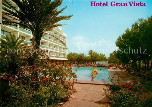 AK / Ansichtskarte Can_Picafort_Mallorca Hotel Gran Vista Piscina Can_Picafort_Mallorca