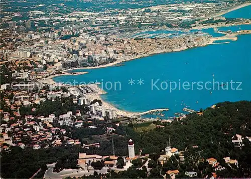 AK / Ansichtskarte Antibes_Alpes_Maritimes Cote d Azur vue aerienne Antibes_Alpes_Maritimes