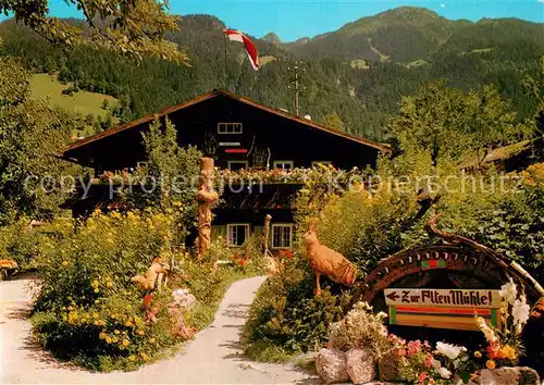 AK / Ansichtskarte Mayrhofen_Zillertal Studio Alte Muehle Ausstellungen Mineralien Schnitzereien Bunte Eisberge Mayrhofen_Zillertal