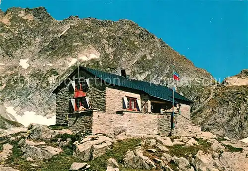 AK / Ansichtskarte Cadlimohuette Capanna Cadlimo Tessiner Alpen Cadlimohuette