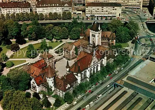 AK / Ansichtskarte Zuerich_ZH Schweizerisches Landesmuseum Fliegeraufnahme Zuerich_ZH