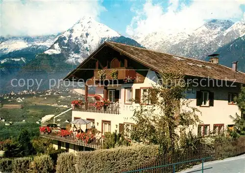 AK / Ansichtskarte Schenna_Meran Hotel Pension Walter Schenna Meran