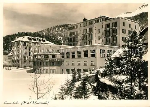 AK / Ansichtskarte Lenzerheide_GR Hotel Schweizerhof Lenzerheide GR