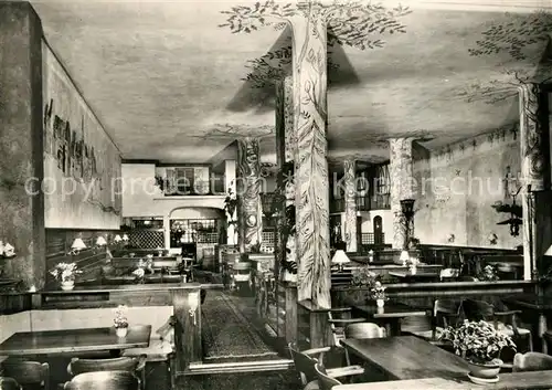 AK / Ansichtskarte Zuerich_ZH Der gruene Heinrich Restaurant Zuerich_ZH