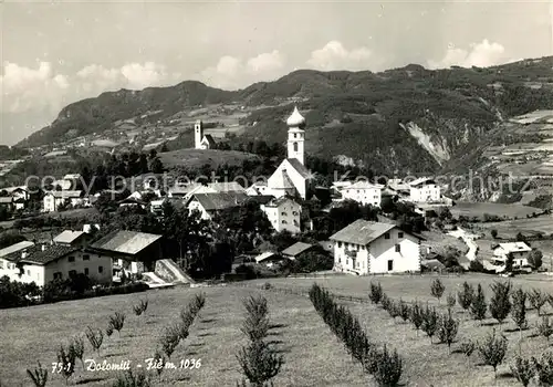AK / Ansichtskarte Voels_Schlern_Suedtirol Panorama Voels_Schlern_Suedtirol