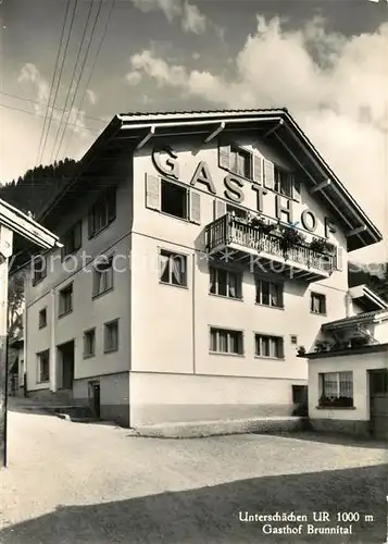 AK / Ansichtskarte Unterschaechen Gasthof Brunnital Unterschaechen