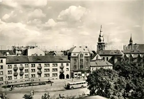 AK / Ansichtskarte Chomutov Zizkovo namesti Chomutov