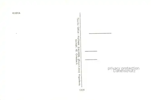 AK / Ansichtskarte Rijeka_Fiume Stadtblick Rijeka Fiume