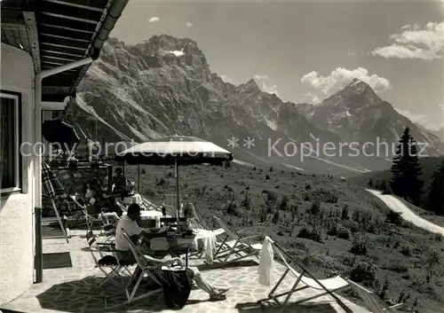 AK / Ansichtskarte Cortina_d_Ampezzo Hotel Pocol Cortina_d_Ampezzo