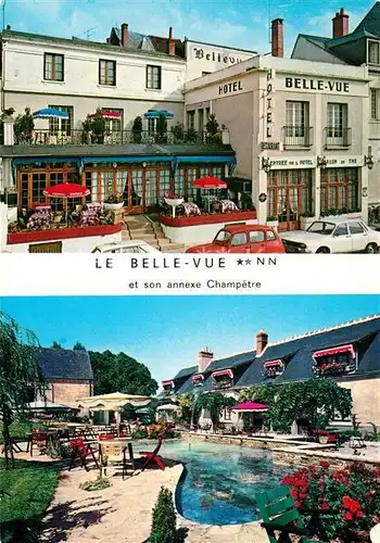 AK / Ansichtskarte Amboise Hotel Belle Vue et son annexe Champetre Amboise