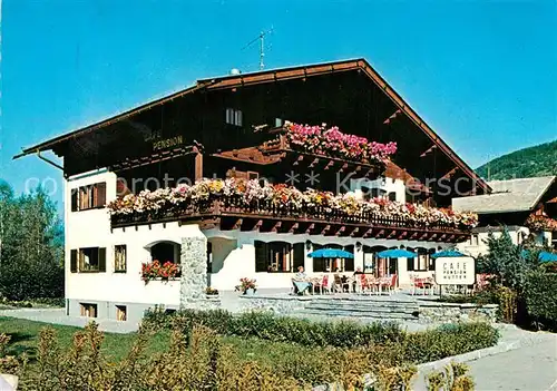 AK / Ansichtskarte Maishofen Pension Cafe Haus Hutter Maishofen