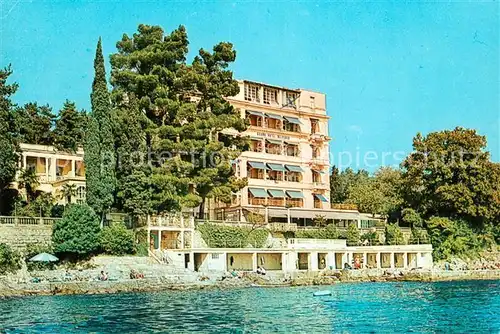 AK / Ansichtskarte Opatija_Istrien Hotel Belveder Opatija_Istrien