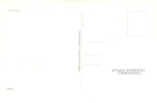 AK / Ansichtskarte Porec Uferstrasse Porec