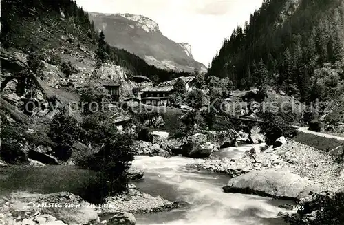 AK / Ansichtskarte Zillertal Karlsteg Zillertal