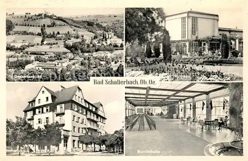 AK / Ansichtskarte Bad_Schallerbach Panorama Kurhaus Wandelhalle Bad_Schallerbach