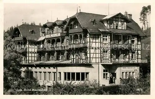 AK / Ansichtskarte Igls_Tirol Hotel Maximilian Igls_Tirol