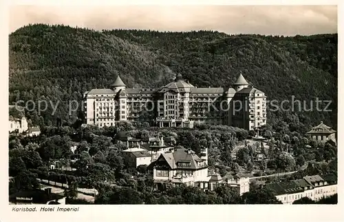 AK / Ansichtskarte Karlsbad_Eger Hotel Imperial Karlsbad_Eger