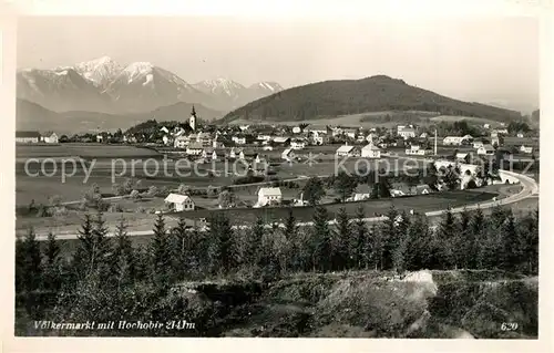 AK / Ansichtskarte Voelkermarkt mit Hochobir Voelkermarkt