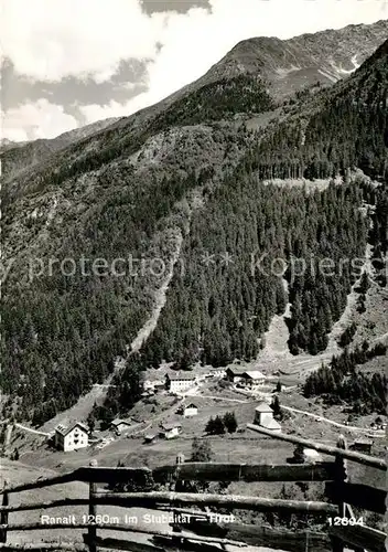 AK / Ansichtskarte Ranalt Panorama im Stubaital Ranalt