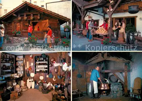 AK / Ansichtskarte Interlaken_BE Chaes Doerfli Schaukaeserei Boutique Chaes Maerit Interlaken_BE