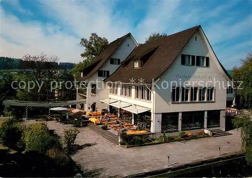 AK / Ansichtskarte Zuerichsee_ZH Landgasthof Halbinsel Au Zuerichsee ZH