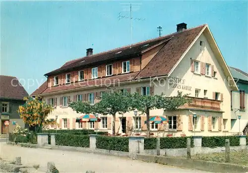 AK / Ansichtskarte Altenstadt_Feldkirch Gasthof Weisses Kreuz Altenstadt_Feldkirch