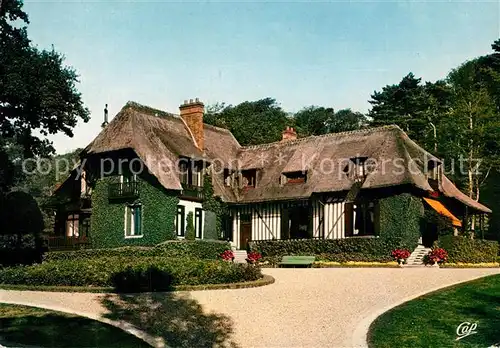 AK / Ansichtskarte Normandie_Region Maison Normande au toit de chaume Normandie Region