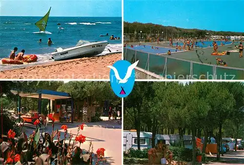 AK / Ansichtskarte Gava Camping Albatros Kiosk Swimming Pool Strand Gava