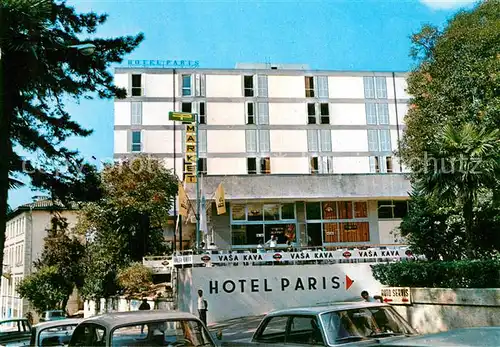 AK / Ansichtskarte Opatija_Istrien Hotel Paris Opatija_Istrien