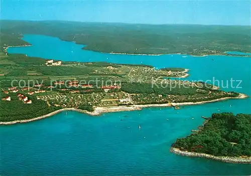 AK / Ansichtskarte Vrsar_Istrien Fliegeraufnahme Vrsar_Istrien